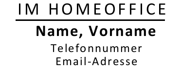 Vorlage