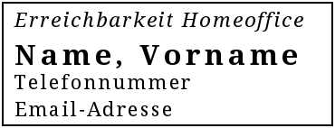 Vorlage